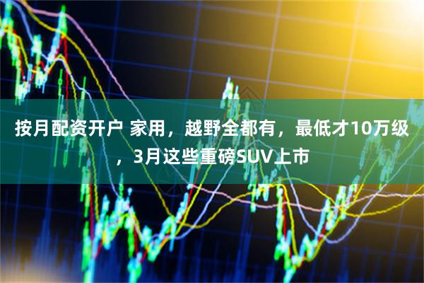 按月配资开户 家用，越野全都有，最低才10万级，3月这些重磅SUV上市